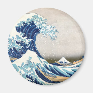 Great Wave Off Kanagawa Hokusai Fine Art Magnet