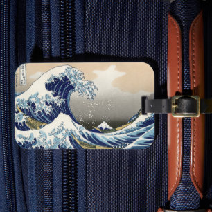 Great Wave Off Kanagawa   Hokusai   Gepäckanhänger
