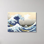 Great Wave Off Kanagawa | Hokusai | Leinwanddruck (Vorderseite)