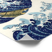 Great Wave Off Kanagawa | Hokusai | Poster (Ecke)