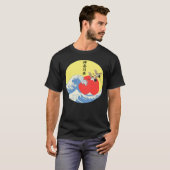 Great Wave Off Kanagawa Japanese Artwork Kanagawa  T-Shirt (Vorne ganz)