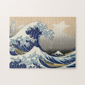 Great Wave Off kanagawa Japanisch Asiatisch Puzzle
