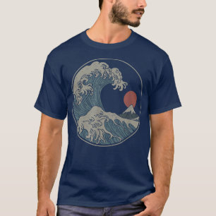 Great Wave off Kanagawa Japanisch Kunst Ästhetik T T-Shirt