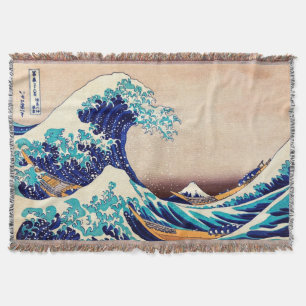 Great Wave Off Kanagawa Japanisch Vintage Kunst Decke