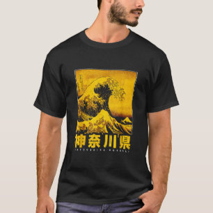 Great Wave Off Kanagawa japanische Kunst Japan Aes T-Shirt