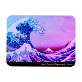 Great Wave Off Kanagawa & japanische Kunst /Japan Magnet
