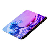 Great Wave Off Kanagawa & japanische Kunst /Japan Magnet (Linke Seite)