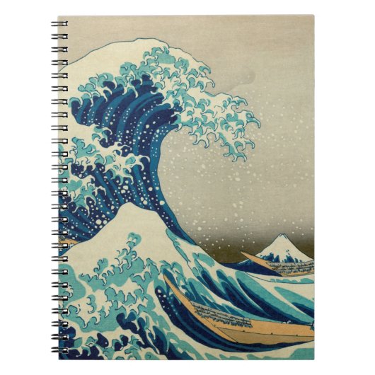 Great Wave Off Kanagawa & japanische Kunst /Japan Notizblock (Vorderseite)