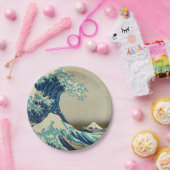Great Wave Off Kanagawa & japanische Kunst /Japan Pappteller (Party)
