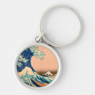 Great Wave Off Kanagawa & japanische Kunst /Japan Schlüsselanhänger