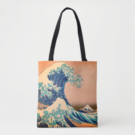 Great Wave Off Kanagawa & japanische Kunst /Japan Tasche (Vorderseite)
