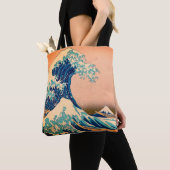 Great Wave Off Kanagawa & japanische Kunst /Japan Tasche (Von Nahem)