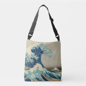 Great Wave Off Kanagawa & japanische Kunst /Japan Tragetaschen Mit Langen Trägern (Vorderseite)