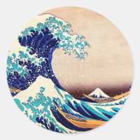 Great Wave Off Kanagawa Japanischer Holzblock Prin
