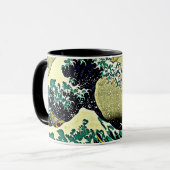 Great Wave off Kanagawa - Katsushika Hokusai 1832 Tasse (Vorderseite Links)