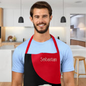 Great Wave Off Kanagawa Moderne Drehung Personalis Schürze