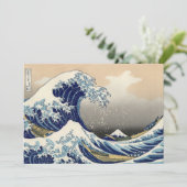 Great Wave Off Kanagawa & Mount Fuji Japan Sea (Stehend Vorderseite)