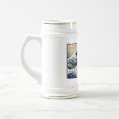 Great Wave Off Kanagawa & Mount Fuji Japan Sea Bierglas (Links)