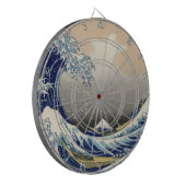 Great Wave Off Kanagawa & Mount Fuji Japan Sea Dartscheibe (Vorderseite Links)