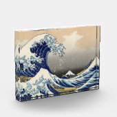 Great Wave Off Kanagawa & Mount Fuji Japan Sea Fotoblock (Links)