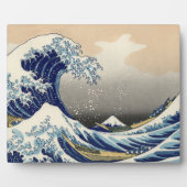 Great Wave Off Kanagawa & Mount Fuji Japan Sea Fotoplatte (Vorderseite)