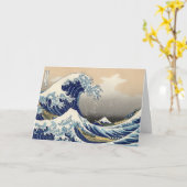 Great Wave Off Kanagawa & Mount Fuji Japan Sea Karte (Gelbe Blume)