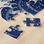 Great Wave Off Kanagawa & Mount Fuji Japan Sea Puzzle (Seite)