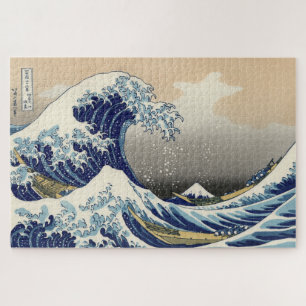 Great Wave Off Kanagawa & Mount Fuji Japan Sea Puzzle