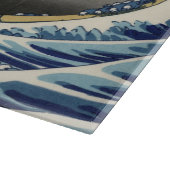 Great Wave Off Kanagawa & Mount Fuji Japan Sea Schneidebrett (Ecke)