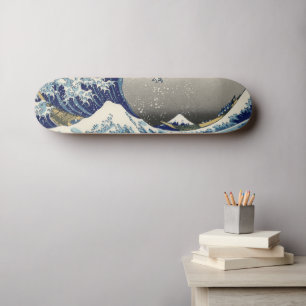 Great Wave Off Kanagawa & Mount Fuji Japan Sea Skateboard