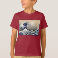 Great Wave Off Kanagawa & Mount Fuji Japan Sea