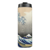 Great Wave Off Kanagawa & Mount Fuji Japan Sea Thermosbecher (Vorderseite)