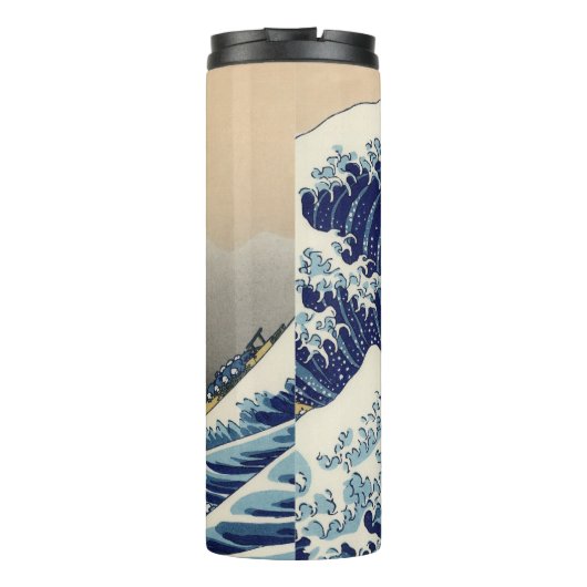 Great Wave Off Kanagawa & Mount Fuji Japan Sea Thermosbecher (Rückseite)
