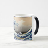 Great Wave Off Kanagawa & Mount Fuji Japan Sea Verwandlungstasse (VorderseiteRechts)