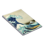 Great Wave Off Kanagawa Notizblock (Rechte Seite)