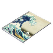 Great Wave Off Kanagawa Notizblock (Linke Seite)
