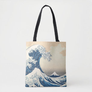 Great wave off kanagawa painting reproduktion  tasche