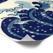 Great Wave Off Kanagawa Poster (Ecke)