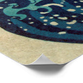 Great Wave Off Kanagawa Poster (Ecke)