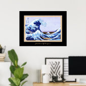 Great Wave Off Kanagawa Poster (Heimbüro)