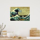 Great Wave Off Kanagawa Poster (Küche)