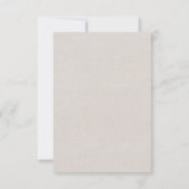 Great Wave Off Kanagawa Save the Date Einladung (Rückseite)