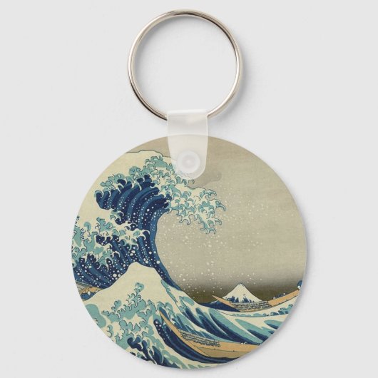 Great Wave Off Kanagawa Schlüsselanhänger (Vorderseite)