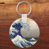 Great Wave Off Kanagawa Schlüsselanhänger (Vorderseite)