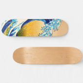Great Wave Off Kanagawa Skateboard Deck (Horizontal)