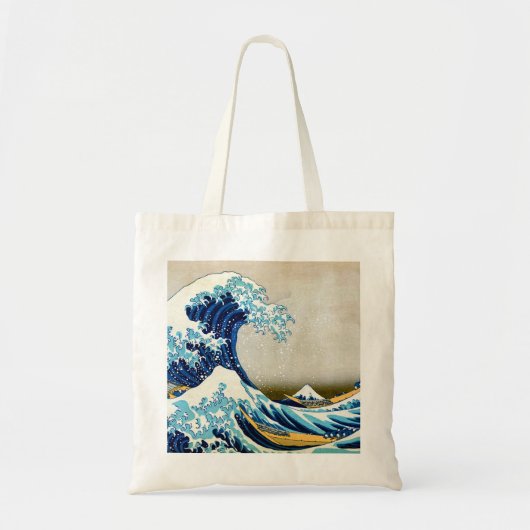 Great Wave Off Kanagawa Tragetasche (Vorne)