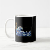 Great Wave Off Kanagawa With The Aesthetic Kanji O Kaffeetasse (Links)