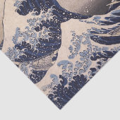 Great Wave Off the Coast of Kanagawa by Hokusai Seidenpapier (Ausschnitt)