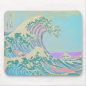 Great Wave Pastel Mouse Mat Mousepad (Vorne)