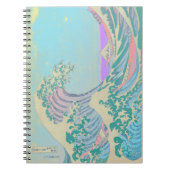 Great Wave Pastel Notebook Notizblock (Vorderseite)